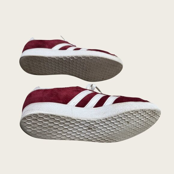 Adidas Gazelle Shoe - Burgundy - Size W6.5 / M5.5 - Gently Used, Great Condition - Picture 6 of 7